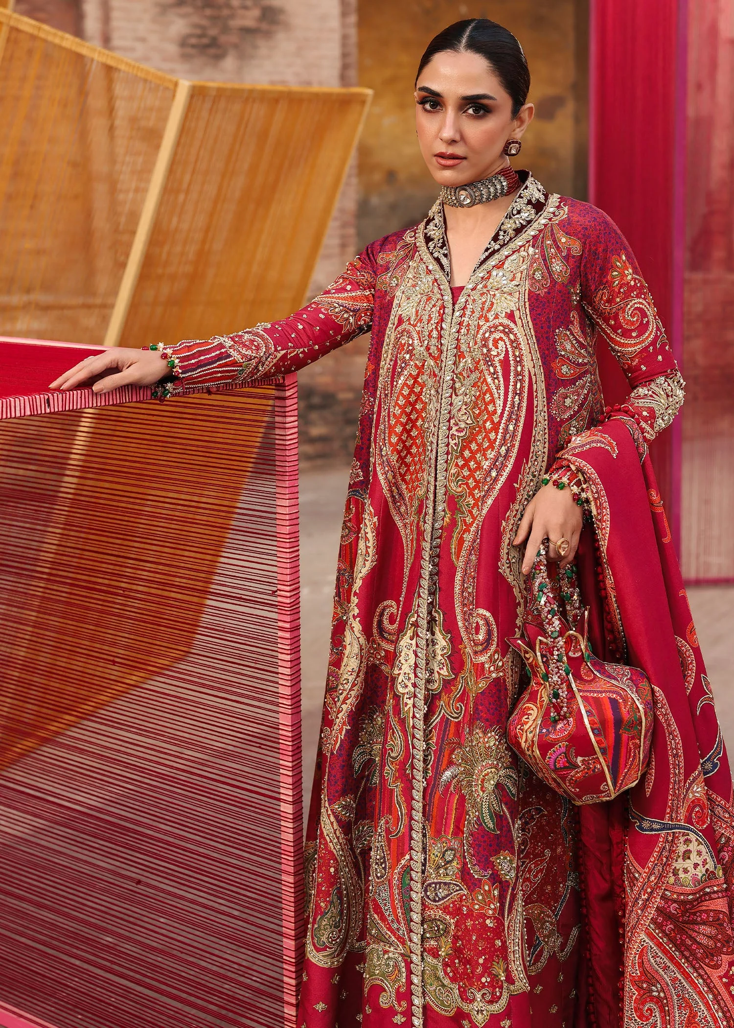 JHILMIL WEDDING UNSTITCHED - Image 8